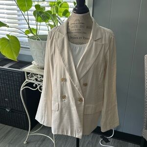 Ladies Cream Blazer